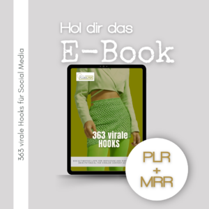 E-Book virale Hooks mit PLR und MRR