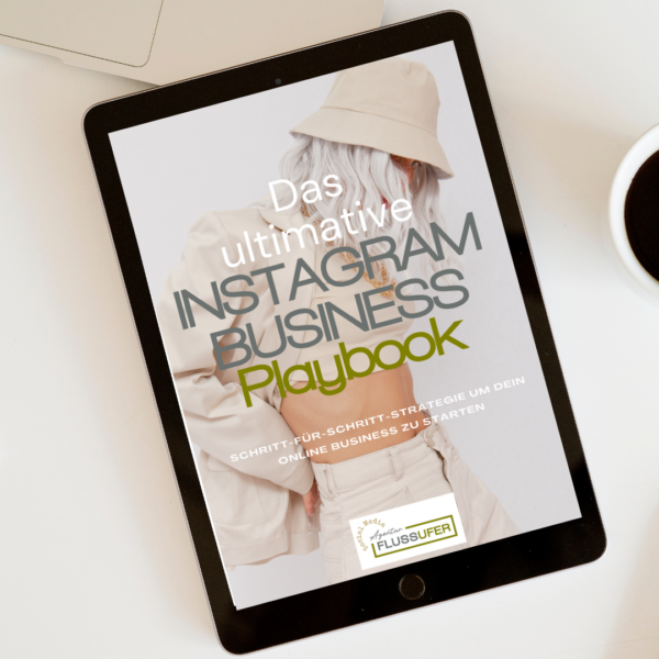 digitales Produkt ebook Instagram Business Playbook Workbook Kurs