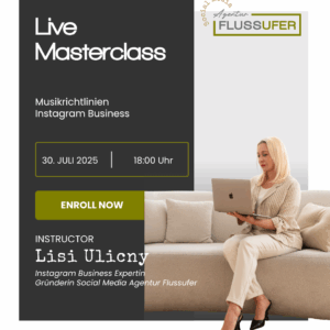 Live Masterclass Instagram Business Musikrichtlinien